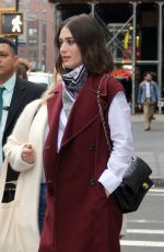 LIZZY CAPLAN Arrives at Build Speaker Series in New York 10/22/2019