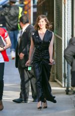 LIZZY CAPLAN Arrives at Jimmy Kimmel Live in Los Angeles 10/17/2019