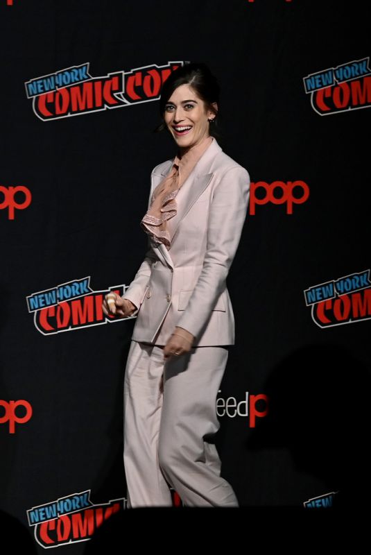 LIZZY CAPLAN at Castle Rock Screening and Panel at New York Comic Con 10/05/2019