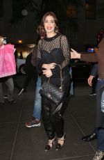 LIZZY CAPLAN Night Out in New York 10/21/2019
