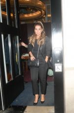 lLOUISE REDKNAPP Leaves Strictly It Takes Two in London 10/25/2019