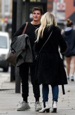 LOTTIE MOSS and Sam Prince Out in Chelsea in London 10/10/2019