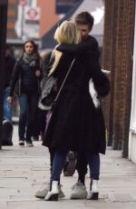 LOTTIE MOSS and Sam Prince Out in Chelsea in London 10/10/2019