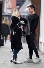 LOTTIE MOSS and Sam Prince Out in Chelsea in London 10/10/2019
