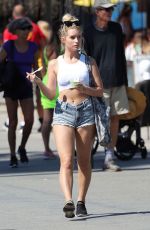 LOTTIE MOSS in Bikini at Venice Beach 10/06/2019