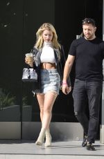 LOTTIE MOSS Out Apartment Hunting in Los Angeles 10/04/2019
