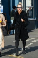 LOTTIE MOSS Out on Portobello Road in Harrow 10/22/2019