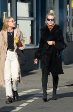LOTTIE MOSS Out on Portobello Road in Harrow 10/22/2019