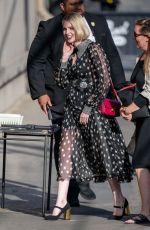 LUCY BOYNTON Arrives at Jimmy Kimmel Live in Los Angeles 09/30/2019