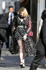 LUCY BOYNTON Arrives at Jimmy Kimmel Live in Los Angeles 09/30/2019