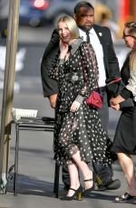 LUCY BOYNTON Arrives at Jimmy Kimmel Live in Los Angeles 09/30/2019