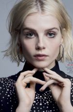 LUCY BOYNTON in Glamour Magazine, Italy October 2019