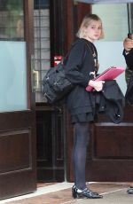 LUCY BOYNTON Leaves Her Hotel in New York 10/03/2019