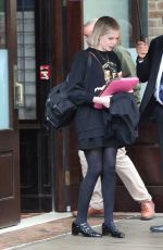 LUCY BOYNTON Leaves Her Hotel in New York 10/03/2019