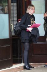 LUCY BOYNTON Leaves Her Hotel in New York 10/03/2019