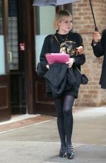 LUCY BOYNTON Leaves Her Hotel in New York 10/03/2019