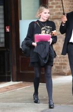 LUCY BOYNTON Leaves Her Hotel in New York 10/03/2019