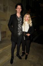 LUCY FAKKON and Tom Leech at Peter Street Kitchen Restaurant in Manchester 10/19/2019