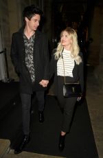 LUCY FAKKON and Tom Leech at Peter Street Kitchen Restaurant in Manchester 10/19/2019