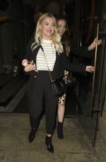 LUCY FAKKON and Tom Leech at Peter Street Kitchen Restaurant in Manchester 10/19/2019