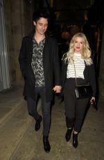 LUCY FAKKON and Tom Leech at Peter Street Kitchen Restaurant in Manchester 10/19/2019
