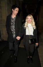 LUCY FAKKON and Tom Leech at Peter Street Kitchen Restaurant in Manchester 10/19/2019