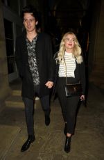 LUCY FAKKON and Tom Leech at Peter Street Kitchen Restaurant in Manchester 10/19/2019