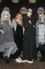 LUCY FALLON at Alton Towers Scarefest 10/04/2019