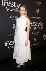 LUCY FRY at 2019 Instyle Awards in Los Angeles 10/21/2019
