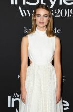 LUCY FRY at 2019 Instyle Awards in Los Angeles 10/21/2019