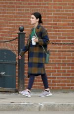 LUCY HALE Heading to a Gym in New York 10/06/2019