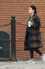 LUCY HALE Heading to a Gym in New York 10/06/2019