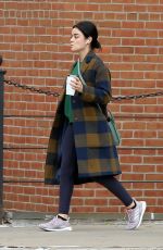 LUCY HALE Heading to a Gym in New York 10/06/2019
