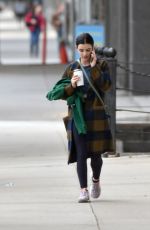 LUCY HALE Leaves a Gym in New York 10/06/2019
