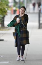 LUCY HALE Leaves a Gym in New York 10/06/2019
