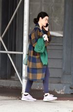 LUCY HALE Leaves a Gym in New York 10/06/2019