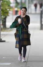 LUCY HALE Leaves a Gym in New York 10/06/2019