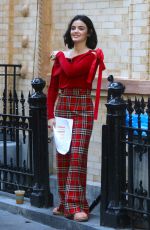 LUCY HALE on the Set of Katy Keene in New York 10/02/2019