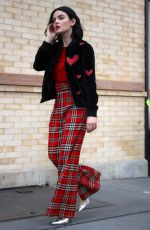 LUCY HALE on the Set of Katy Keene in New York 10/02/2019