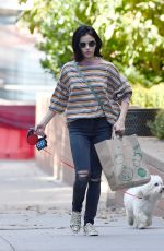LUCY HALE Out Shopping in New York 10/08/2019