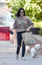 LUCY HALE Out Shopping in New York 10/08/2019