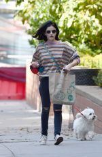 LUCY HALE Out Shopping in New York 10/08/2019