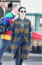 LUCY HALE Put and About in New York 10/16/2019