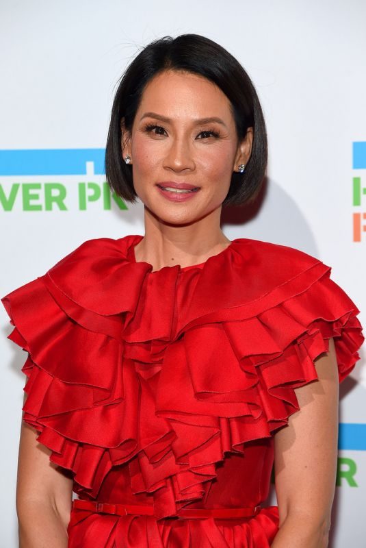 LUCY LIU at Hudson River Park Annual Gala in New York 10/17/2019