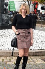 LUDIVINE SAGNIER at Miu Miu Fashion Show at PFW in Paris 10/01/2019