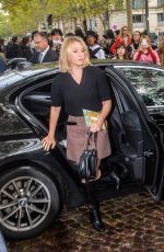 LUDIVINE SAGNIER at Miu Miu Fashion Show at PFW in Paris 10/01/2019
