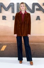 MACKENZIE DAVIS at Terminator: Dark Fate Photocall in London 10/17/2019