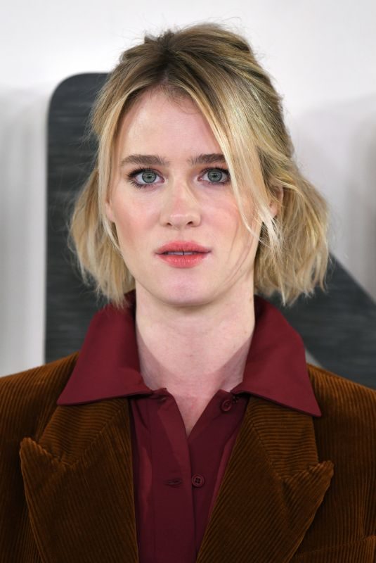 MACKENZIE DAVIS at Terminator: Dark Fate Photocall in London 10/17/2019