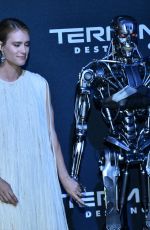MACKENZIE DAVIS at Terminator: Dark Fate Premiere in Mexico City 10/13/2019