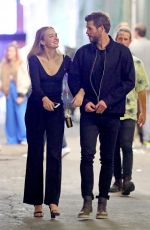 MADDISON BROWN and Liam Hemsworth Out in New York 10/11/2019